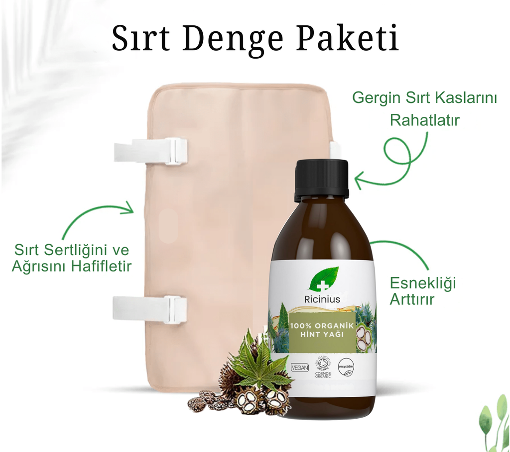 Sırt Hint Yağı Paketi